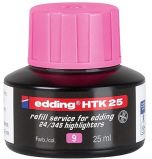 Tinta Edding HTK-25 Para Resaltador x 25 ml Verde  