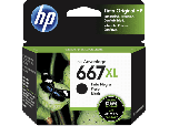 Cartucho HP 667XL Negro