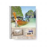 Cuaderno A4 Mis Apuntes Travel Cuadriculado por 80 Hojas