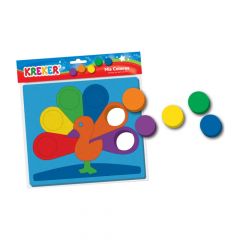 Juego Didáctico Puzzle Aprender Colores Goma Eva
