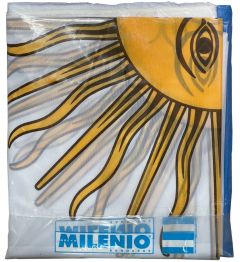 Bandera Argentina con Sol Milenio de Poliamida 4,16 x 2,60 mts