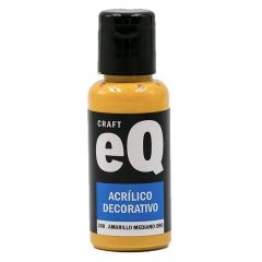 Acrílico EQ Amarillo Mediano Oro (308) x50cc