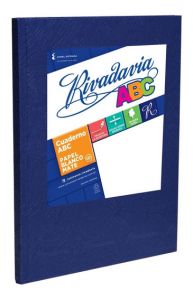 Cuaderno Rivadavia Tapa Dura ABC Araña 19x23 por 50 Hojas Cuadriculadas Azul