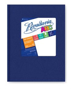 Cuaderno Rivadavia Tapa Dura ABC Araña 19x23 por 98 Hojas Rayado Azul