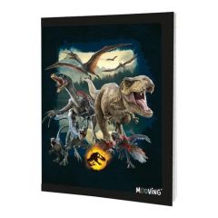 Cuaderno Mooving Tapa Flexible 48 Hojas de 16x21cm Jurassic World