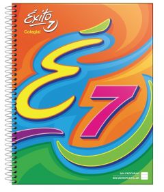 Cuaderno Éxito con Espiral Colegial 21x29,7 por 60 Hojas Rayado 