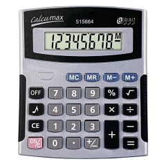 Calculadora Calcumax 8 Digitos con Display Grande