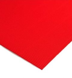 Cartón Micro corrugado Plancha 50x70cm Rojo x10 Unidades