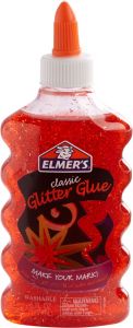 Goma Vinilica Elmers Con Glitter 117 ml Rojo