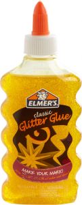Goma Vinilica Elmers Con Glitter 117 ml Amarillo