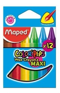 Lápiz de Cera Maped Color peps Maxi x12 Unidades