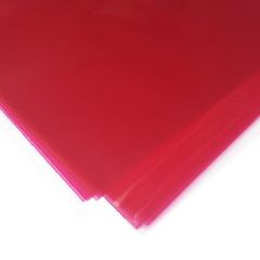 Papel Celofán Rojo 70x90cm x10 Unidades