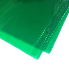 Papel Celofán Verde 70x90cm x10 Unidades