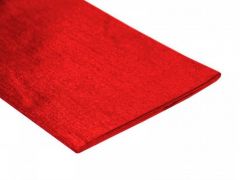 Papel Creppe Metalizado Rojo 1.5x0.5 Blíster