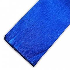 Papel Creppe Metalizado 1.5x0.5m Azul x10 Unidades