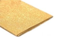 Papel Creppe Metalizado Oro 1.5x0.5m Blíster
