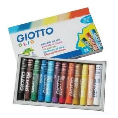 Crayon Pastel Al Oleo Giotto x12 Unidades