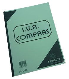 Libro IVA Compras Igneo Nº711 Tapa Flexible 48 Folios