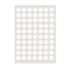 Etiqeuta Adhesiva Ori-Tec Escolar Color Caja por 4000 Planchas