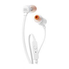 Auricular JBL T110 Blanco In-Ear con Micrófono 3,5mm
