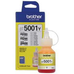 Botella de Tinta Brother BT5001Y para Sistema Continuo Amarillo