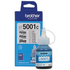 Botella de Tinta Brother BT5001C para Sistema Continuo Cian