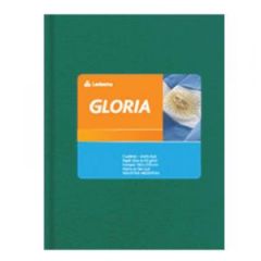 Cuaderno Gloria Tapa Dura Forrado x 42 Hojas Rayado Verde