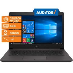 Notebook HP 240 G7 CEL N4020 4GB 500GB 14" WINDOWS 10 HOME