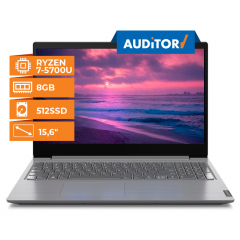 Notebook Lenovo V15 R7-5700U 8GB 512SSD 15.6" FreeDOS