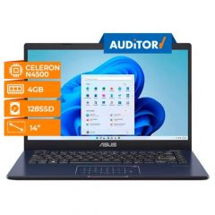 Notebook Asus E410K Cel-N4500 4GB 128SSD 14" W11