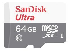 Memoria Micro SD Sandisk 64GB Ultra Clase 10