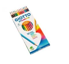 Lapiz Color Giotto Superminas Largos Por 12 COLORES