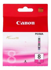 Cartucho Canon CLI-8M Magenta Chromalife 100pix 13ml