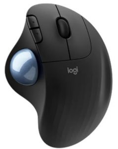 Mouse Logitech M575 Negro Ergonómico Inalámbrico Bluetooth 
