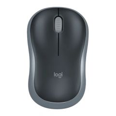 Mouse Logitech M185 Wireless Negro y Gris