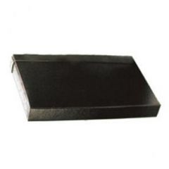 Caja de Archivo Fibracap Oficio Fibra Negra. 4x25x36cm