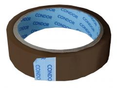 Cinta Adhesiva para Embalaje Condor Pack 24mm por 40mts Marrón