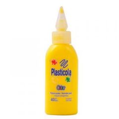 Goma de Pegar Vinilica Plasticola Amarilla x 40grs.