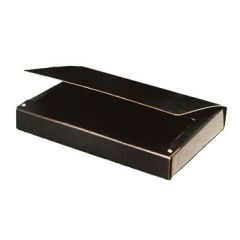 Caja de Archivo Fibracap Oficio Fibra Negra. 5x25x36cm