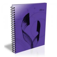 Cuaderno A4 Ledesma Essential Rayado 84 Hojas Violeta