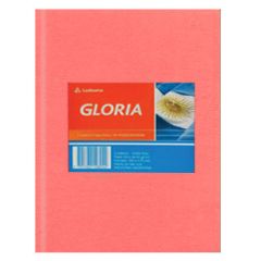 Cuaderno Gloria Tapa Dura Araña 42 Hojas Rayado Rosa