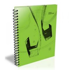 Cuaderno A4 Ledesma Essential Cuadriculado 84 Hojas Verde