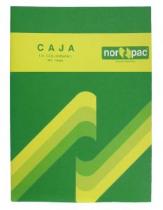 Talonario Norpac 703 Cuaderno Caja