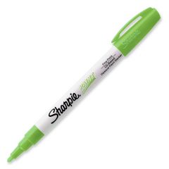Marcador Especial Sharpie Paint Fino 3mm Pintura Esmalte Verde