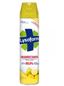 Desinfectante en Aerosol Lysoform 360cm3 Cítricos