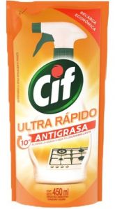 Limpiador Cif Recarga Eco-Pack x450ml Anti grasa Ultra Rápido