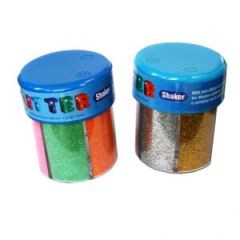Brillantina Sifap Pote x 6 Colores Con Glitter y Salero para Seleccionar
