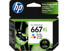 Cartucho HP 667XL Tricolor