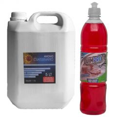Desinfectante  Amonio Cuaternario 5LT  + Jabón Líquido de Manos 750ml