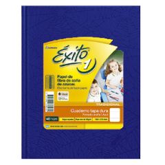 Cuaderno Escolar Éxito Araña Tapa Dura Nº3 por 48 Hojas Azul Rayado
